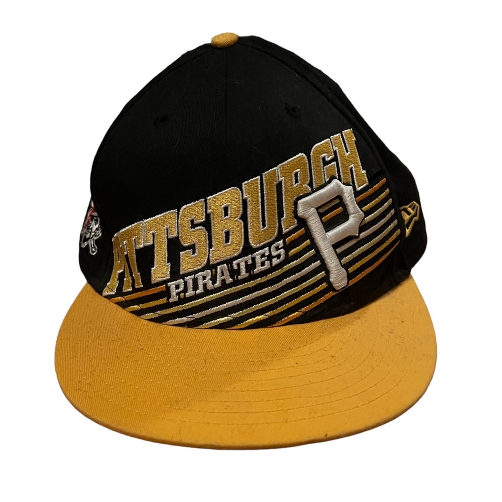 Men’s Black & Yellow New ERA MLB Pittsburgh Pirates Baseball Cap